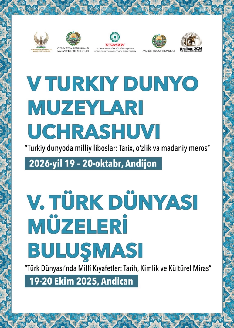 V. Türk Dünyası Müzeleri Buluşması
